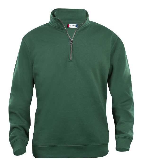 Clique Basic Half Zip flessengroen
