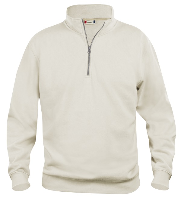 Clique Basic Half Zip licht khaki