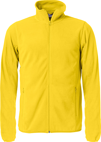 Clique Basic Micro Fleece Jacket lemon