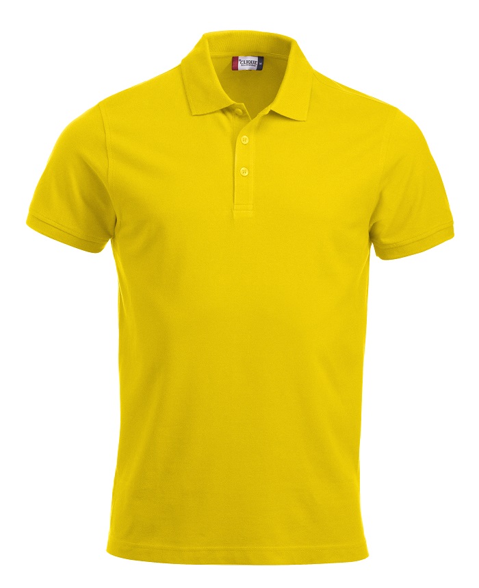 Clique Classic Lincoln S/S Polo lemon