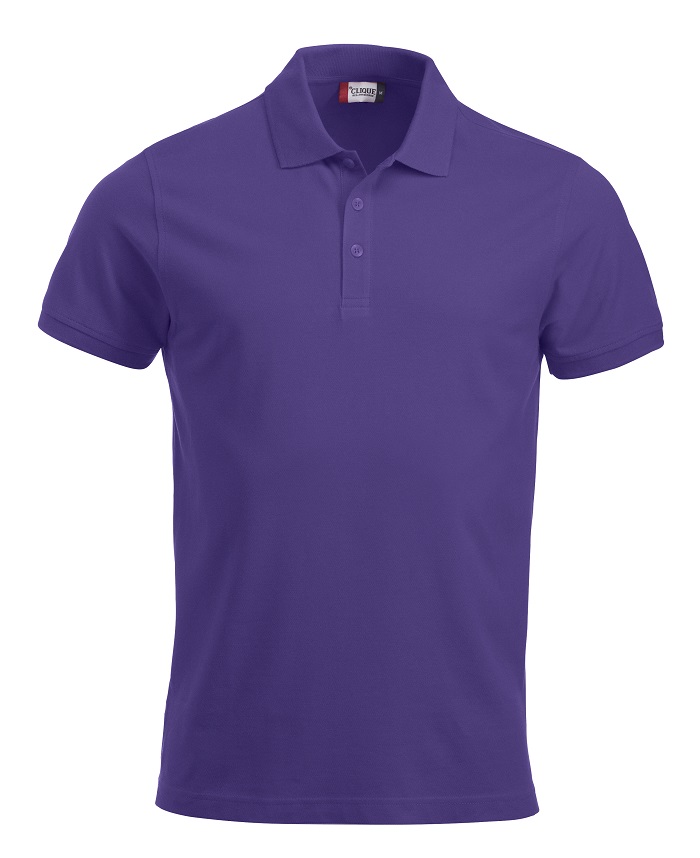 Clique Classic Lincoln S/S Polo helder lila