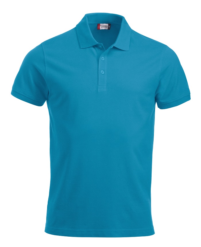 Clique Classic Lincoln S/S Polo turquoise