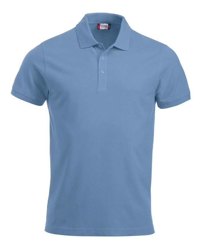 Clique Classic Lincoln S/S Polo lichtblauw