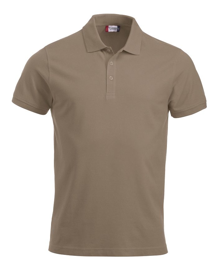 Clique Classic Lincoln S/S Polo caffe latte