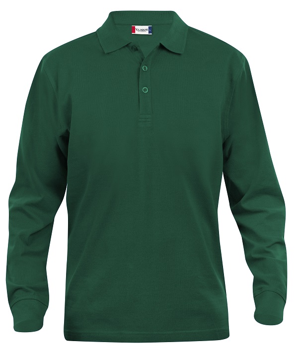 Clique Classic Lincoln L/S Polo flessengroen