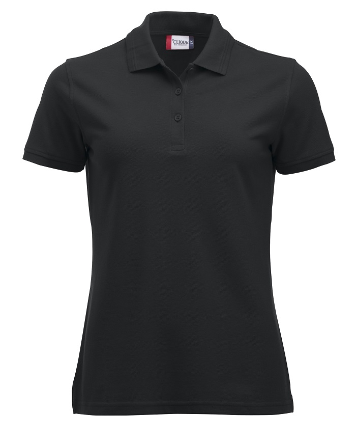 Clique Manhattan Women Polo zwart