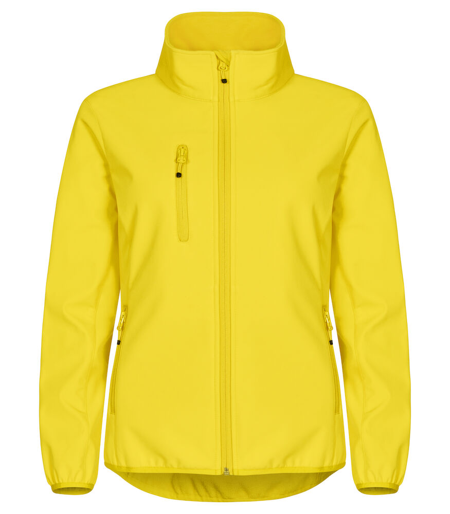 Clique Classic Softshell Jacket Women lemon