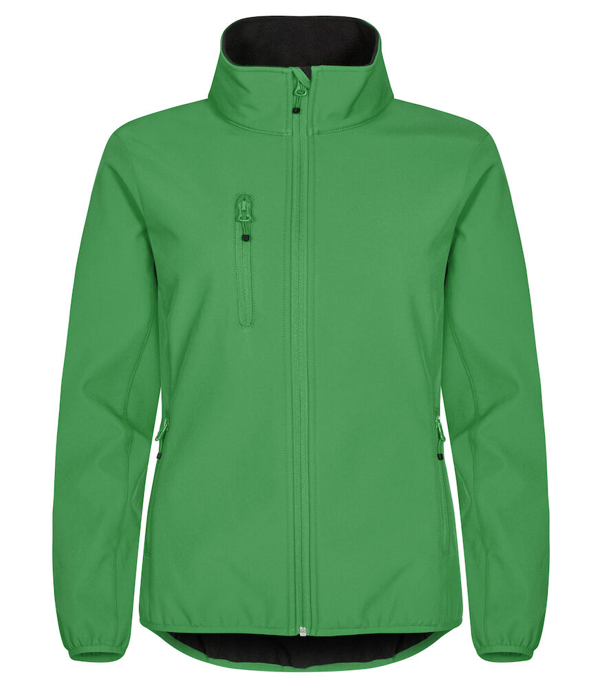 Clique Classic Softshell Jacket Women appelgroen