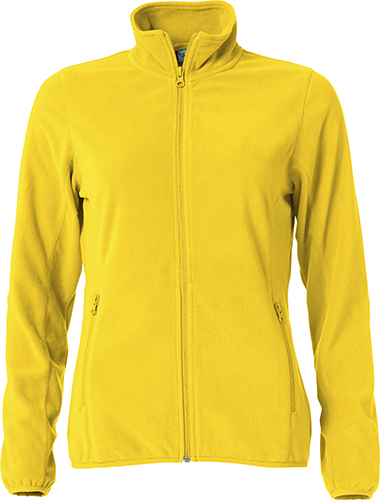 Clique Basic Micro Fleece Jacket Women lemon