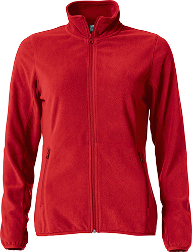 Clique Basic Micro Fleece Jacket Women rood