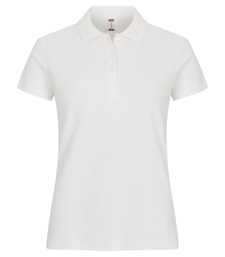 Clique Basic Polo Women offwhite