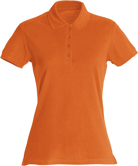 Clique Basic Polo Women dieporanje