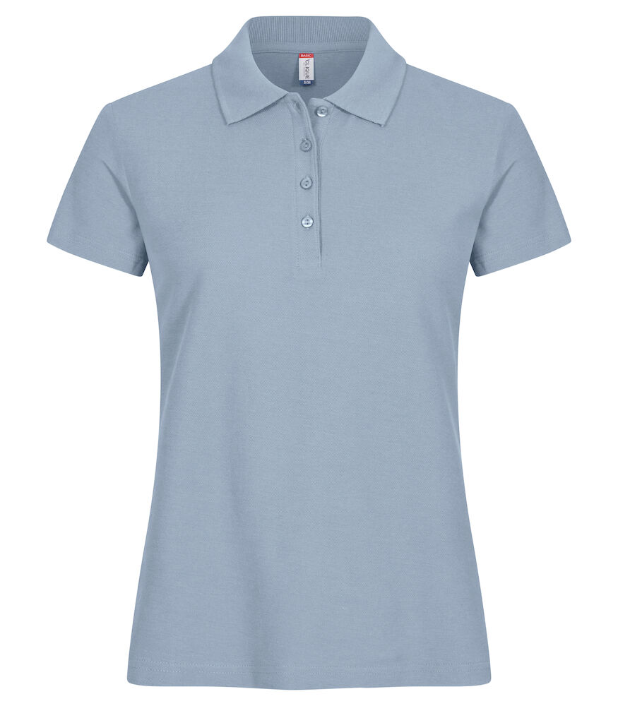 Clique Basic Polo Women zachtblauw