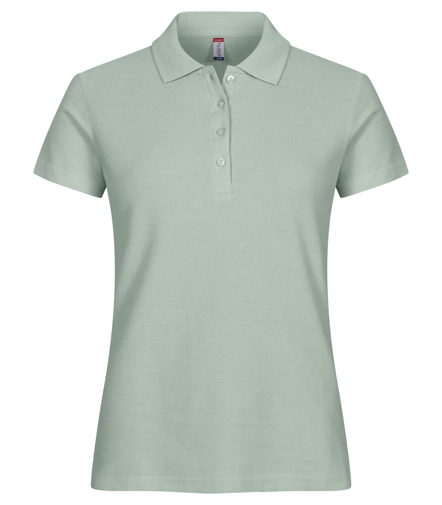 Clique Basic Polo Women saliegroen