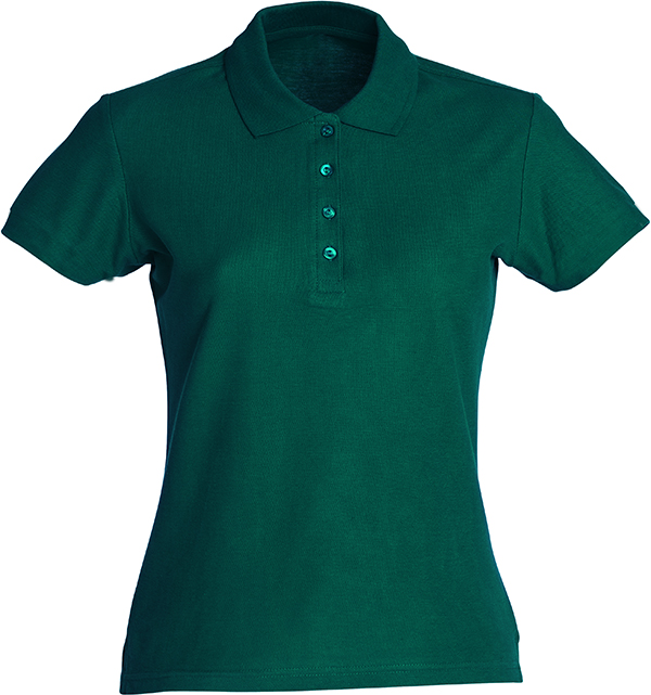 Clique Basic Polo Women flessengroen