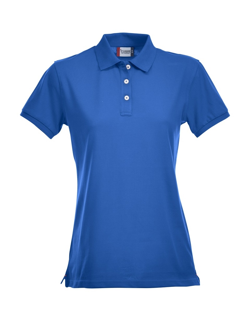 Clique Stretch Premium Polo Women kobalt