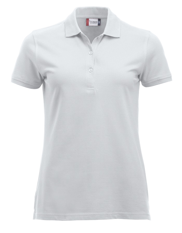 Clique Classic Marion S/S Polo wit