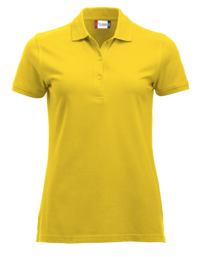 Clique Classic Marion S/S Polo lemon