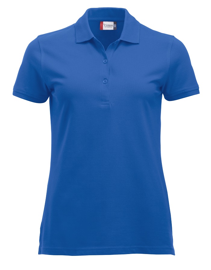 Clique Classic Marion S/S Polo kobalt