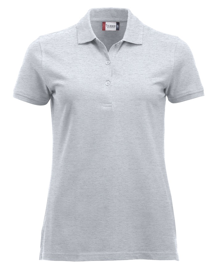 Clique Classic Marion S/S Polo ash