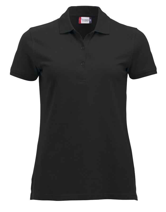 Clique Classic Marion S/S Polo zwart