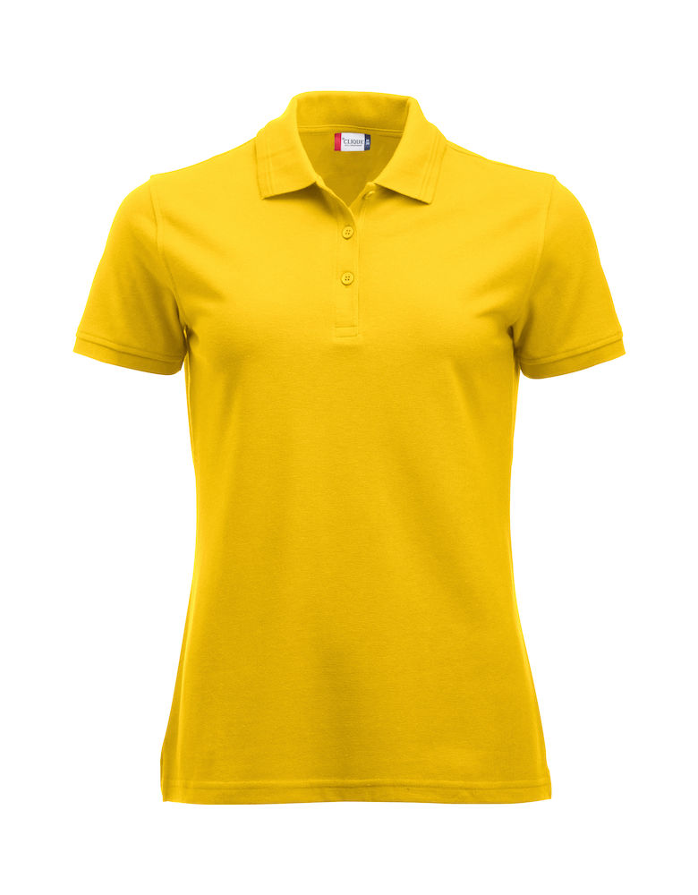 Clique Manhattan Women Polo lemon