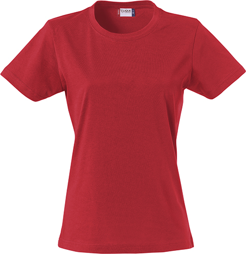 Clique Basic-T Women rood