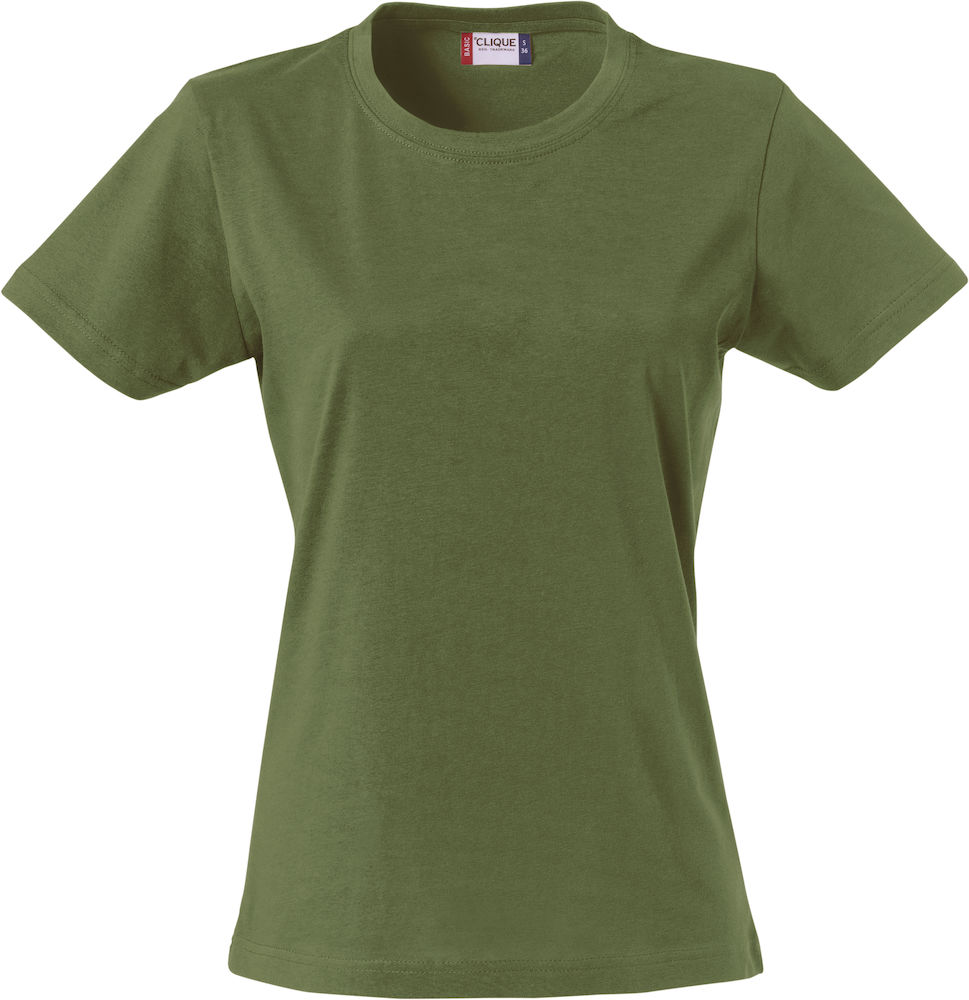 Clique Basic-T Women legergroen