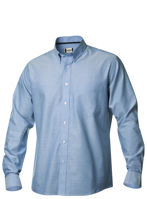 Clique Oxford Shirt kobalt