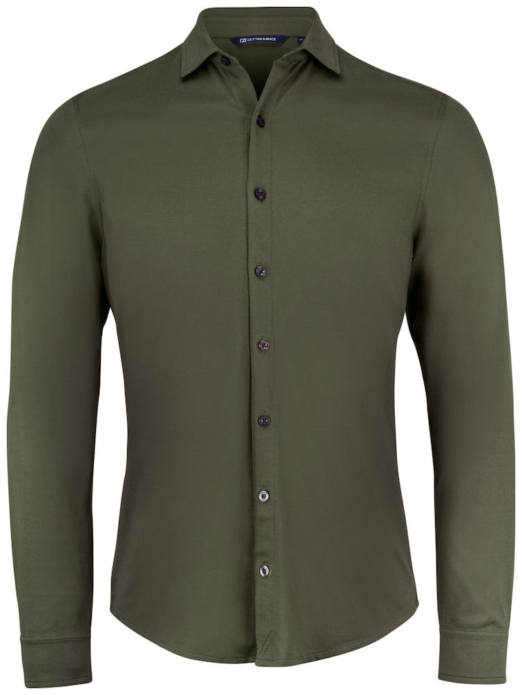Cutter & Buck Advantage Shirt Men ivy groen