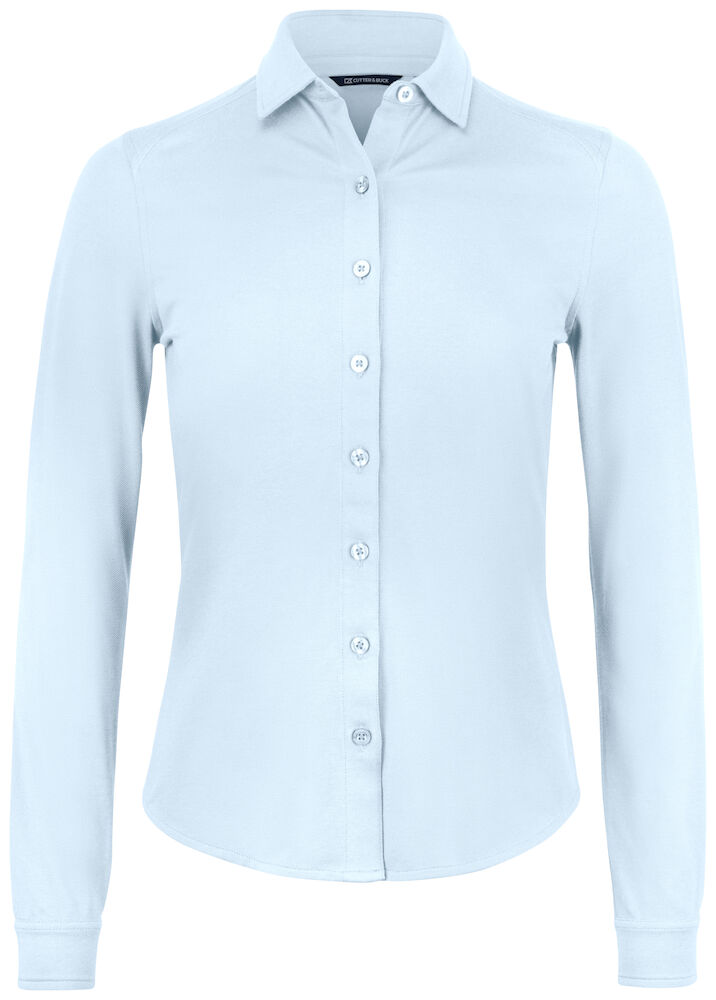 Cutter & Buck Advantage Shirt Women hemelblauw