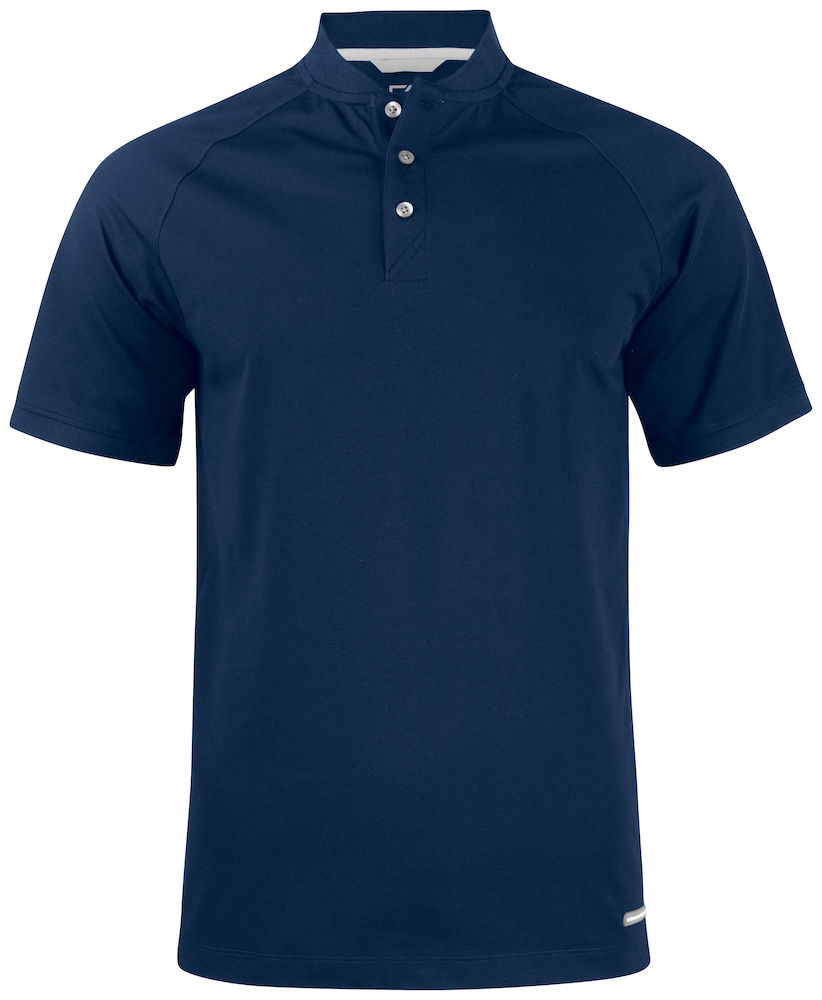 Cutter & Buck Advantage Stand-Up Collar Polo dark navy