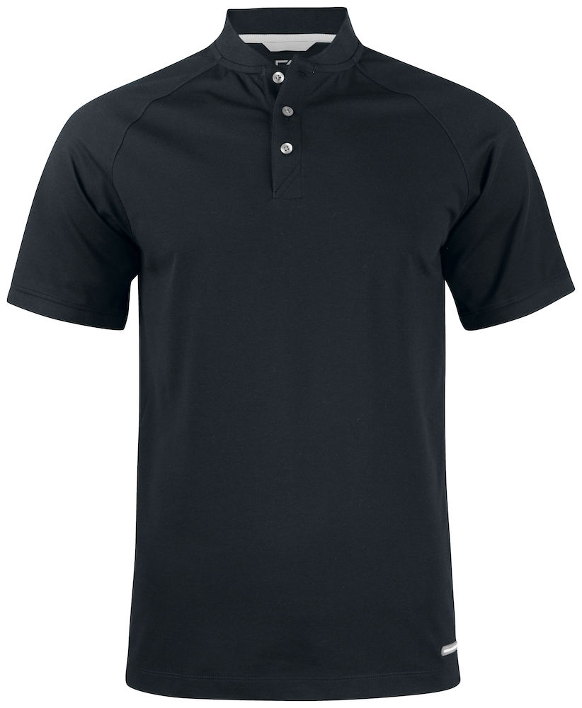 Cutter & Buck Advantage Stand-Up Collar Polo zwart