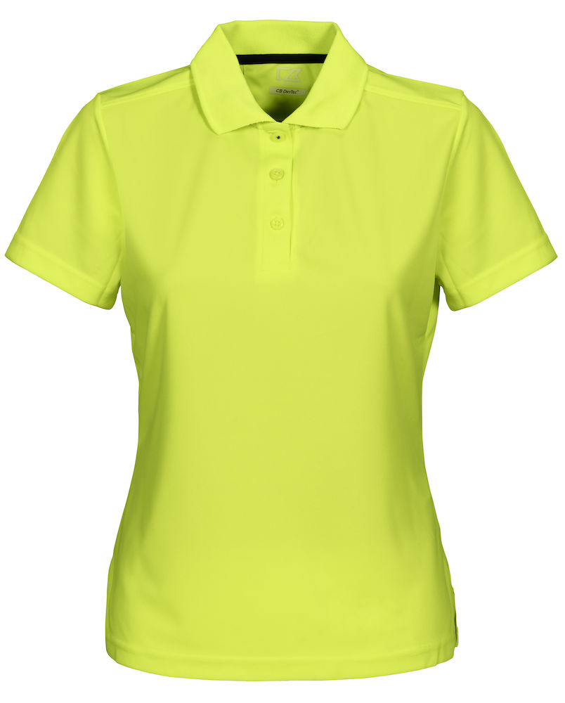 Cutter & Buck Kelowna Polo Women neon geel
