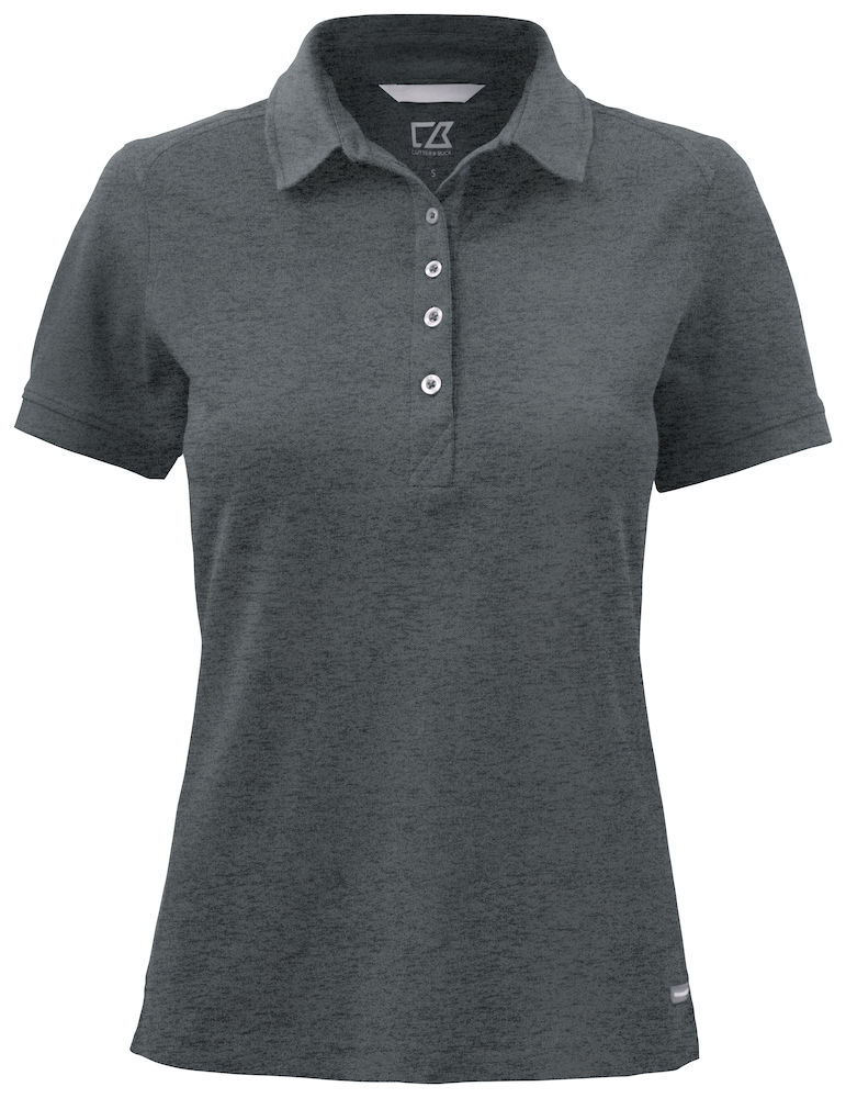 Cutter & Buck Advantage Polo Women antraciet melange