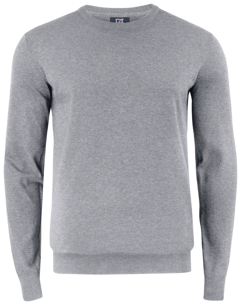 Cutter & Buck Oakville Crewneck Men grijsmelange