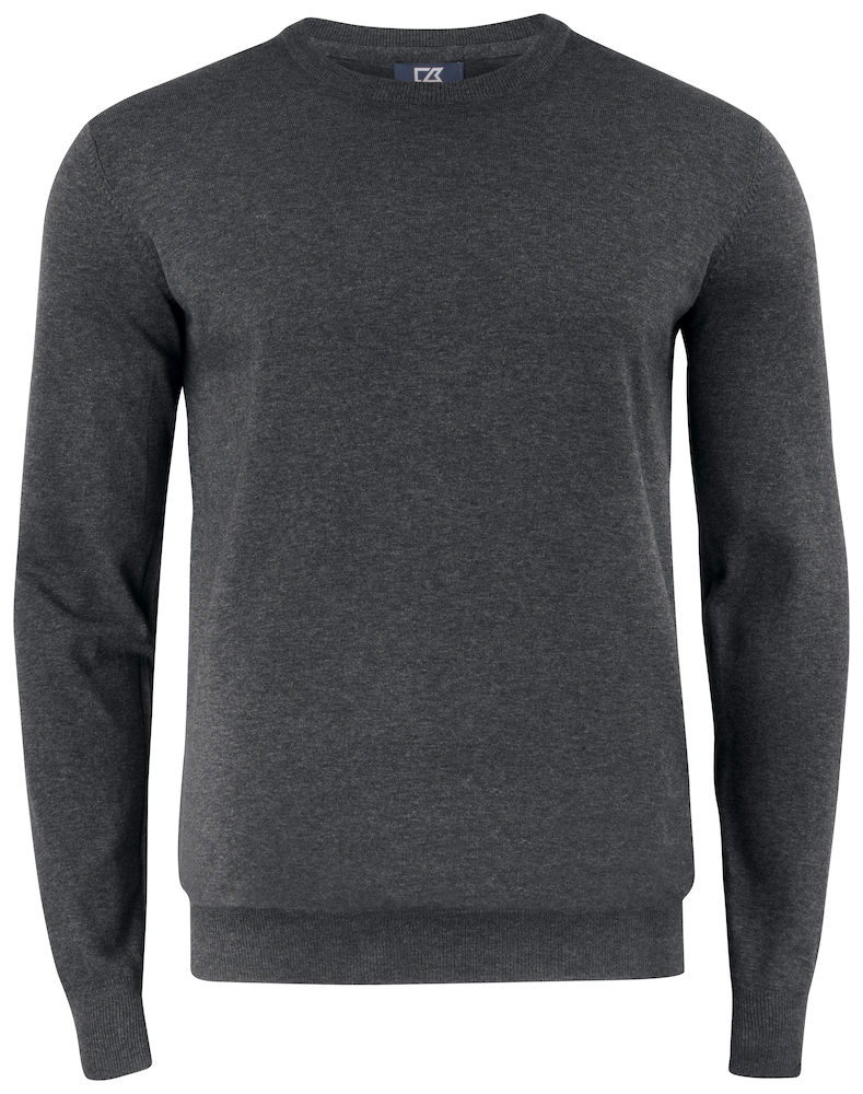 Cutter & Buck Oakville Crewneck Men antraciet melange