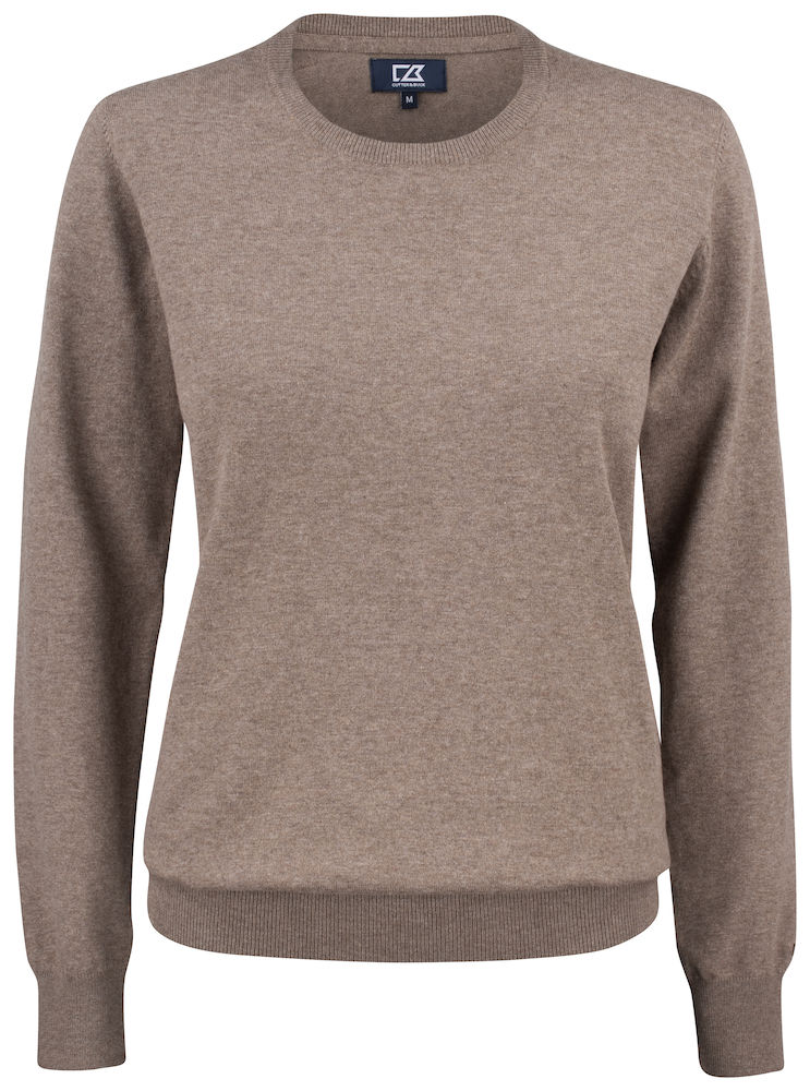 Cutter & Buck Oakville Crewneck Women nougat mélange