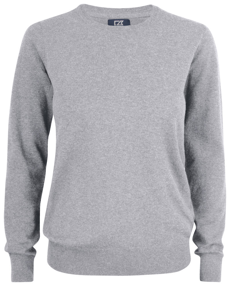 Cutter & Buck Oakville Crewneck Women grijsmelange