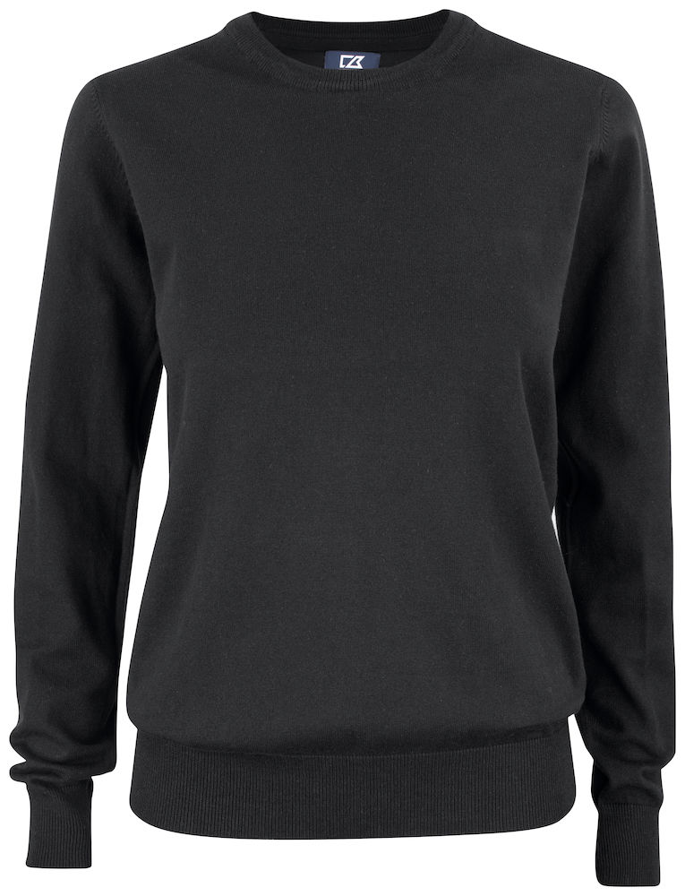 Cutter & Buck Oakville Crewneck Women zwart