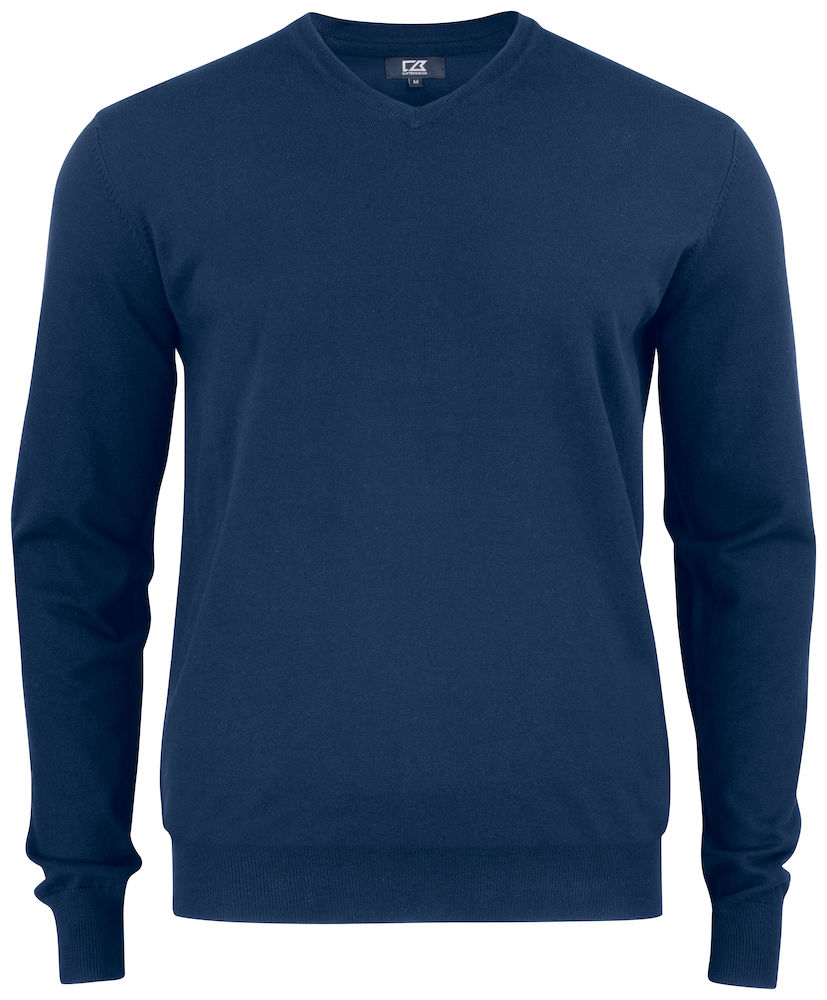 Cutter & Buck Oakville V-Neck Men dark navy