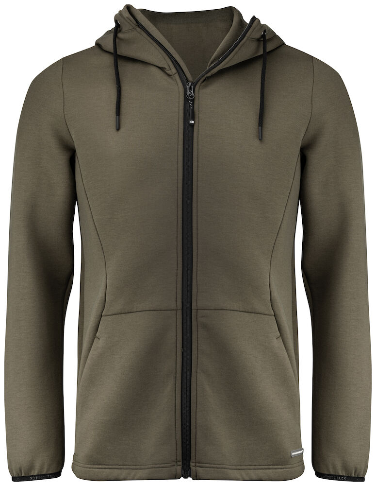 Cutter & Buck Pemberton Hood FZ Men ivy groen