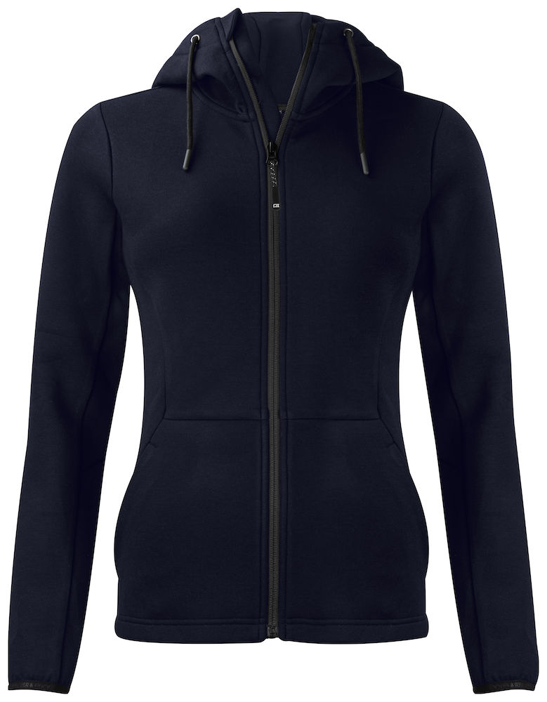 Cutter & Buck Pemberton Hood FZ Women dark navy