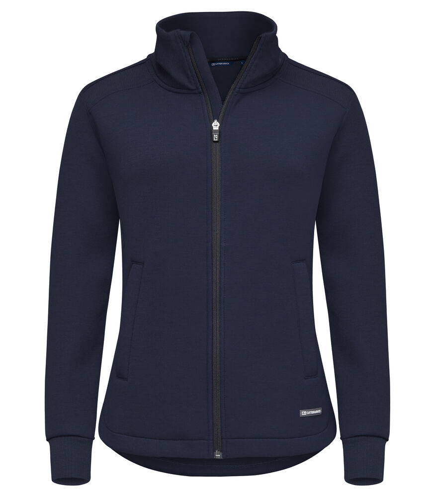 Cutter & Buck Pemberton Cardigan FZ Women dark navy