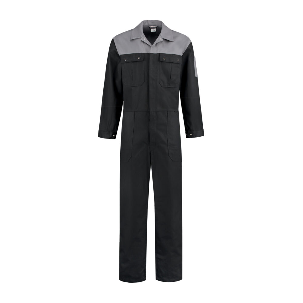 Bestex Overall OVK1002KL zwart/grijs