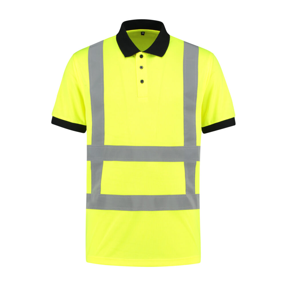 Bestex Poloshirt PSRWS100 fluogeel