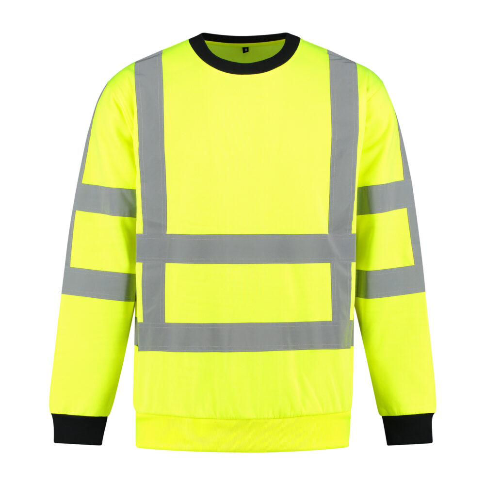 Bestex Sweater SWRWS100 fluogeel