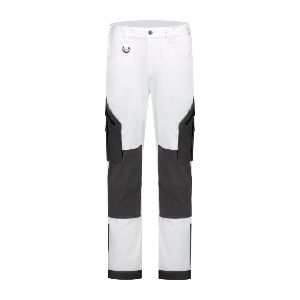 Bestex Werkbroek WBS9307 wit/grijs