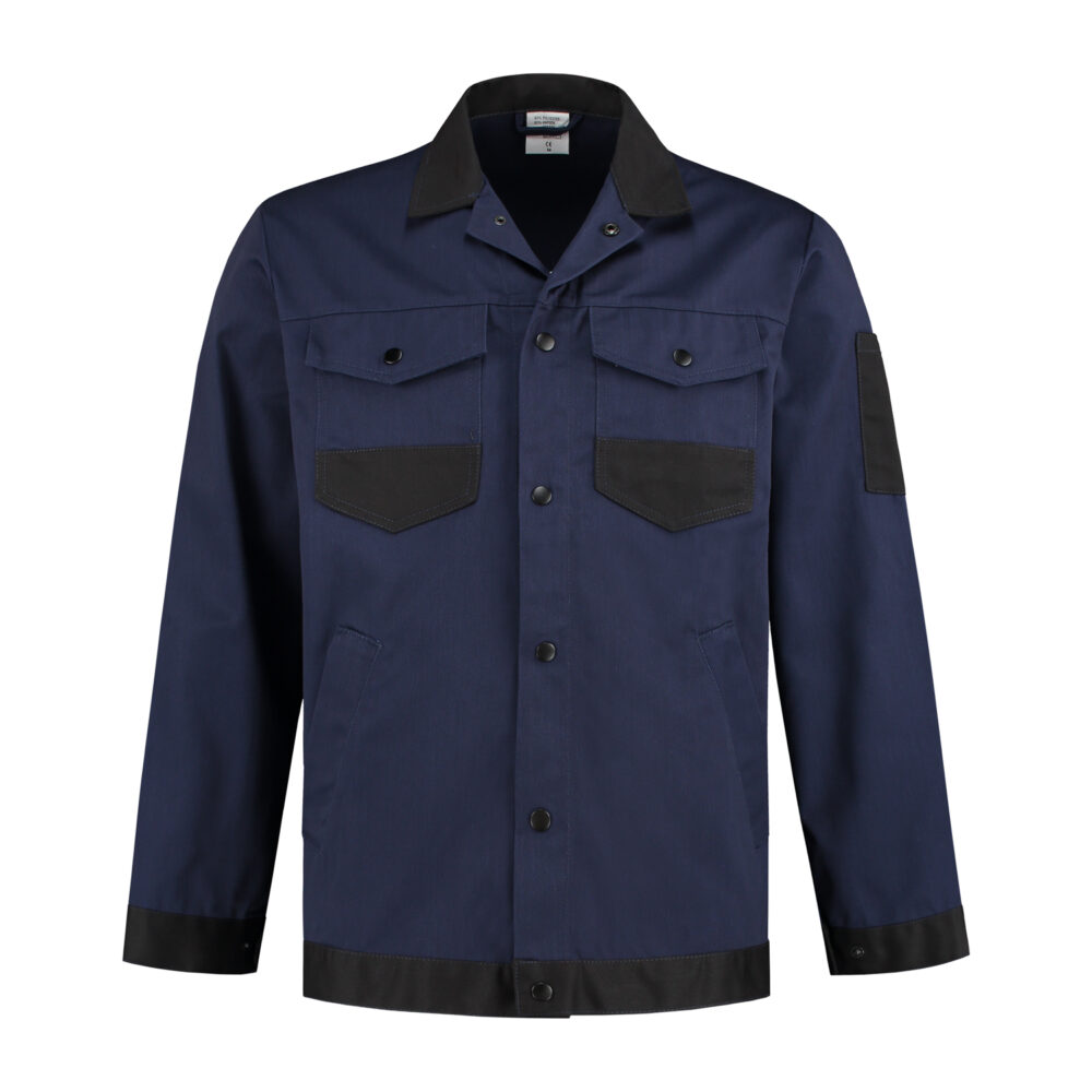 Bestex Werkjasje WJC6040 navy/zwart