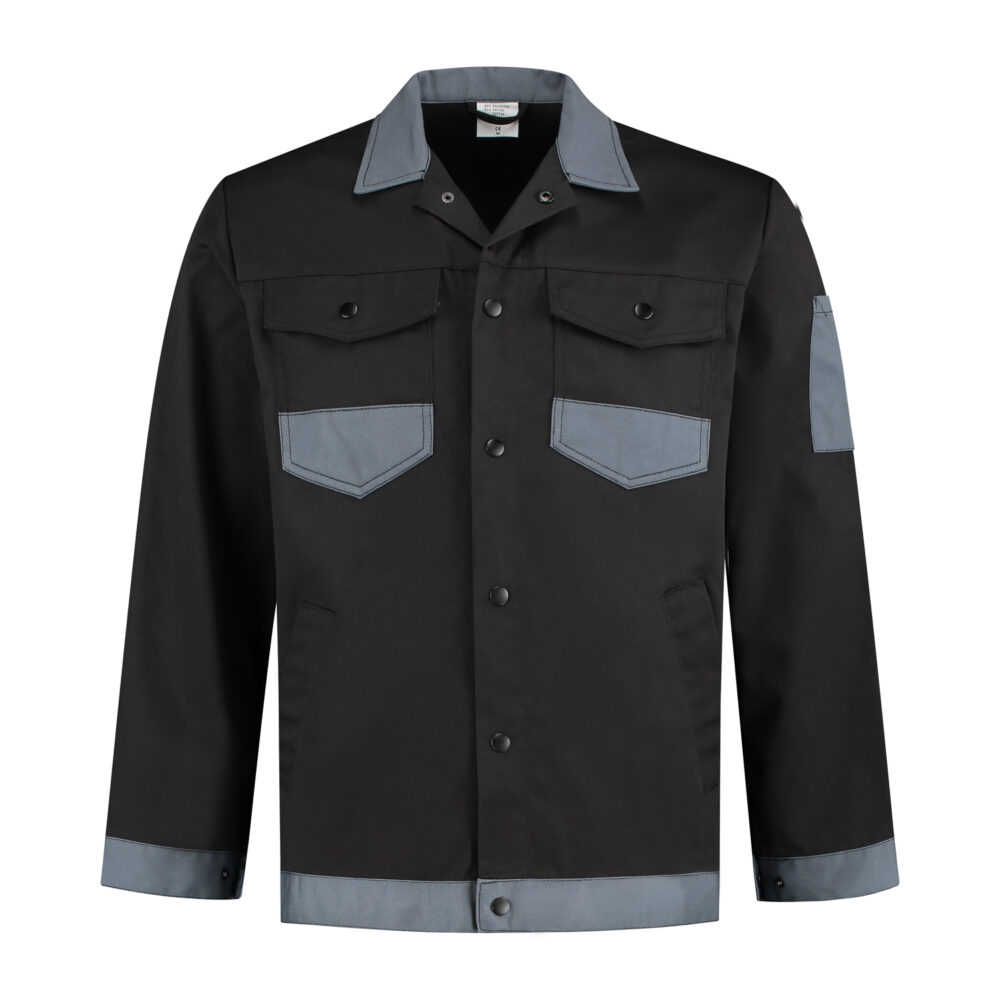 Bestex Werkjasje WJC6040 zwart/grijs